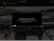 Tablet Screenshot of luxuryf1.com